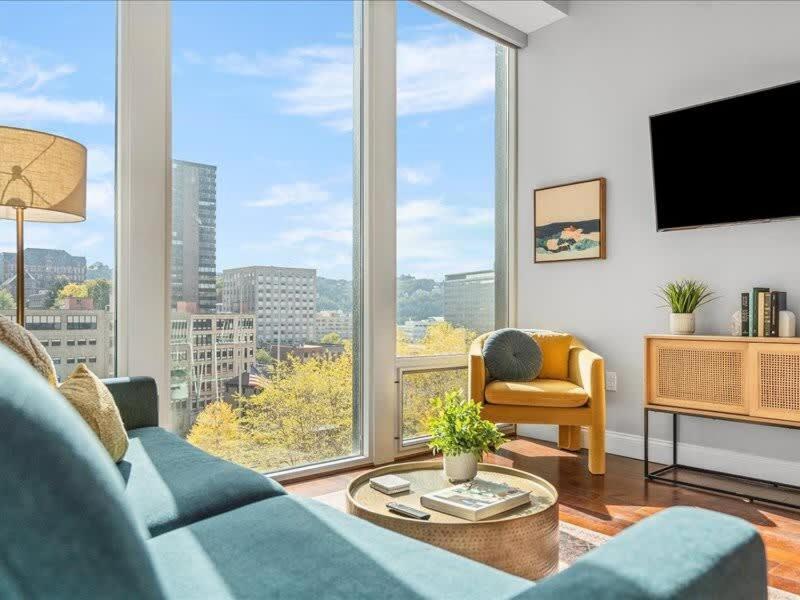 Cozysuites Modern 1Br, Ppg Paints Arena, Pitts Pittsburgh Buitenkant foto